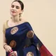 Navy Blue__Royal Rajgharana Sarees